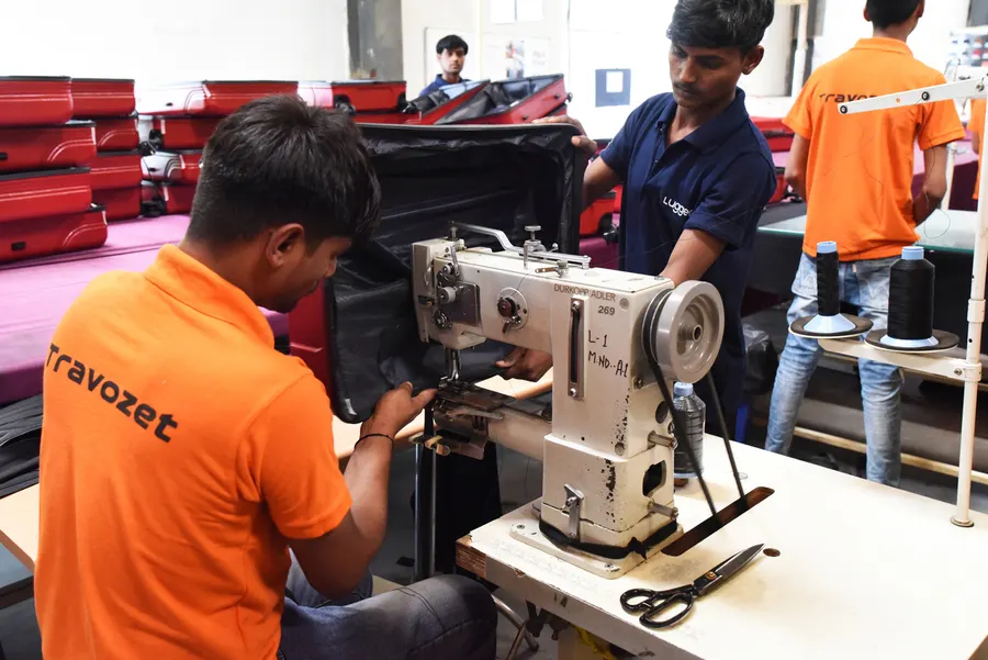 Stitching at Travozet Industries