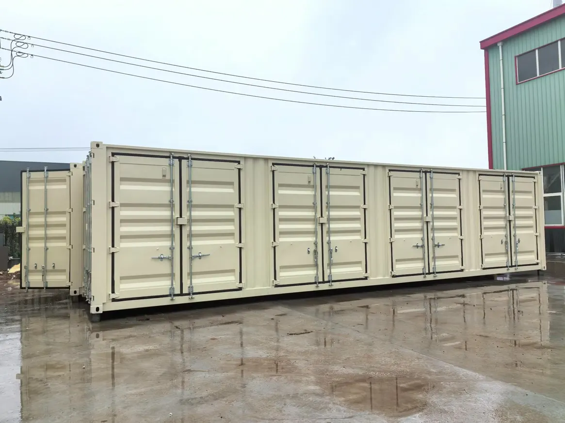 Shipping container used for export logistics